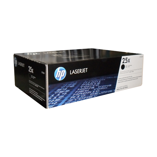 HP 25X Black LaserJet Toner Cartridge