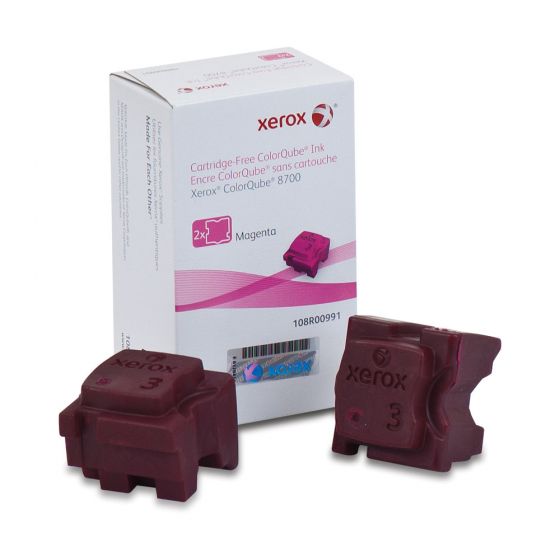 Xerox (108R00991) Magenta Colorqube 8700 Ink Stick (2 Sticks)