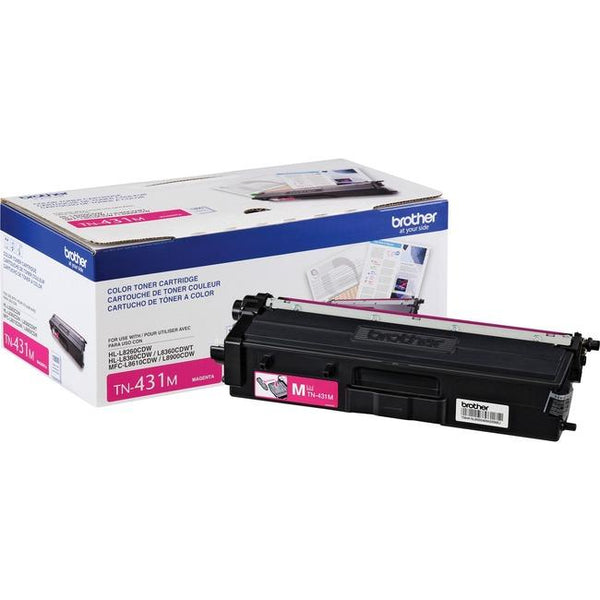 Brother Genuine (TN431M) Magenta Toner Cartridge
