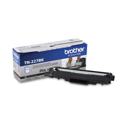 Brother Genuine (TN227BK) Black High Yield Toner Cartridge