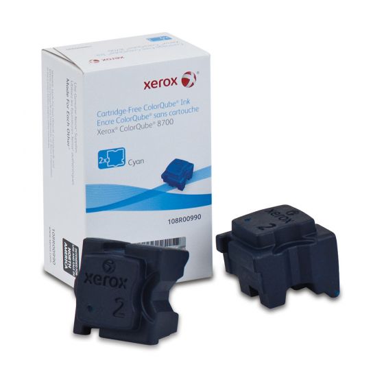 Xerox (108R00990) Cyan Colorqube 8700 Ink Stick (2 Sticks)
