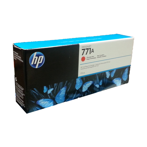 HP 771A 775ml Chrmtc Red Ink Cartridge