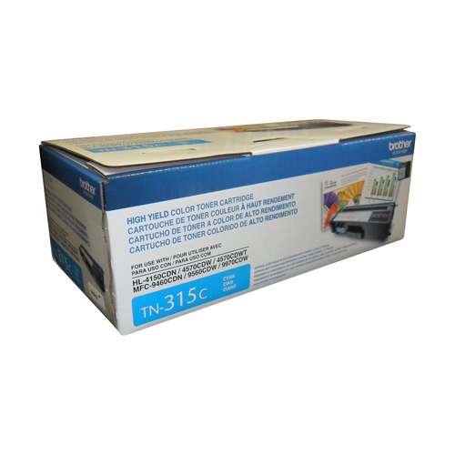 Brother Genuine (TN315C) Cyan High Yield Toner Cartridge