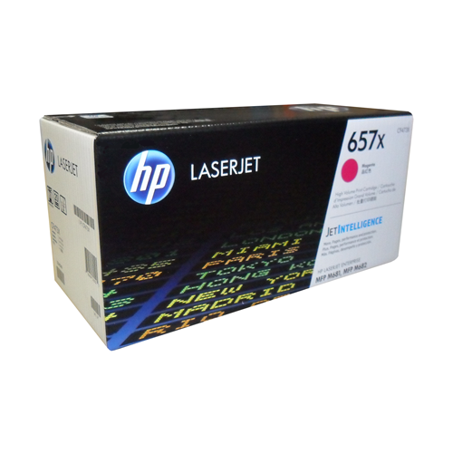 HP 657X Magenta LaserJet Toner Cartridge