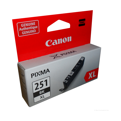 Canon CLI-251XL Black High-Yield Ink Tank (6448B001)